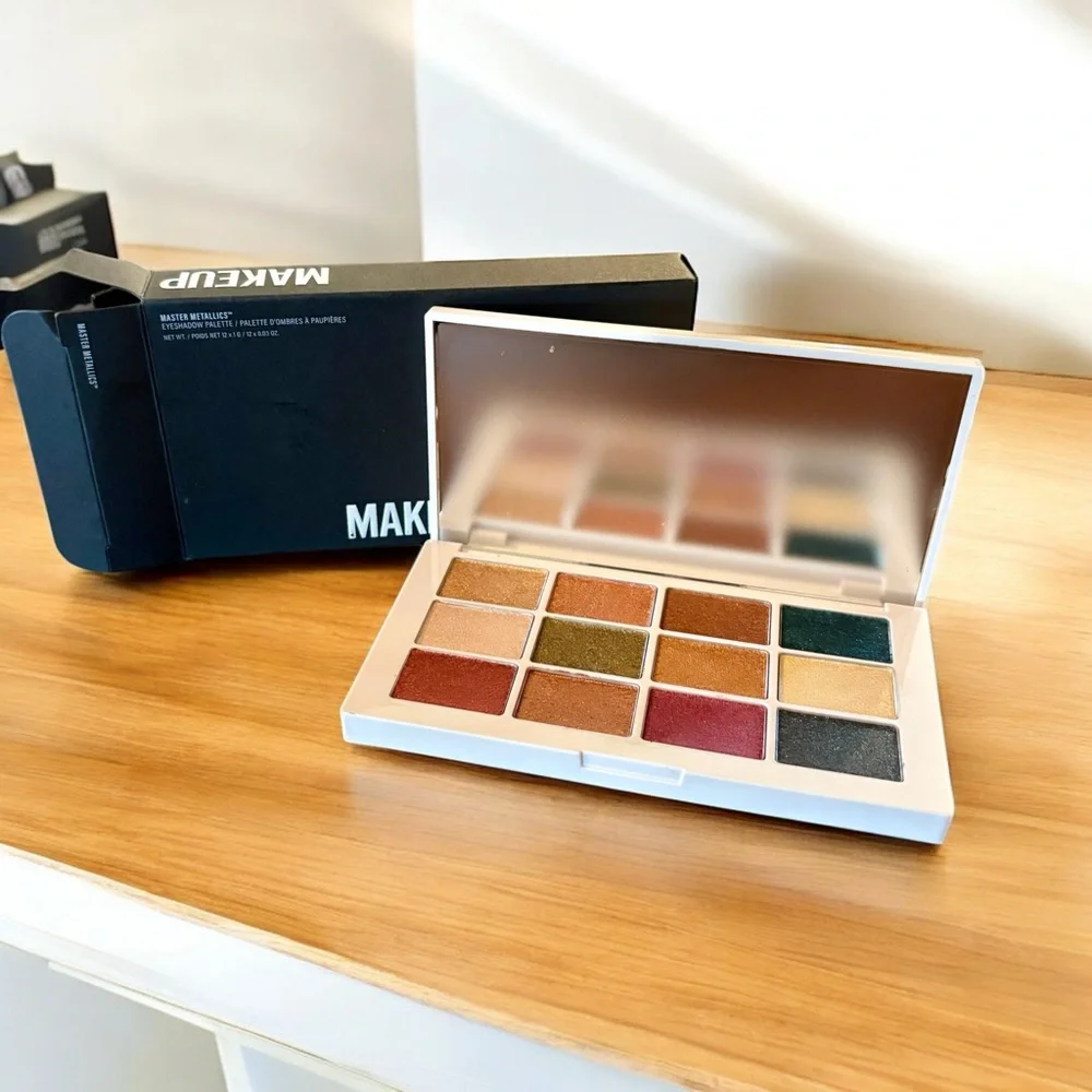 💎 MAKEUP BY MARIO Master Metallics Eyeshadow Palette New In Box Full-Size